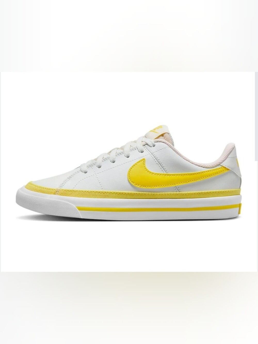 NEW - Nike Court Legacy GS Opti Yellow -Size 5.5Y